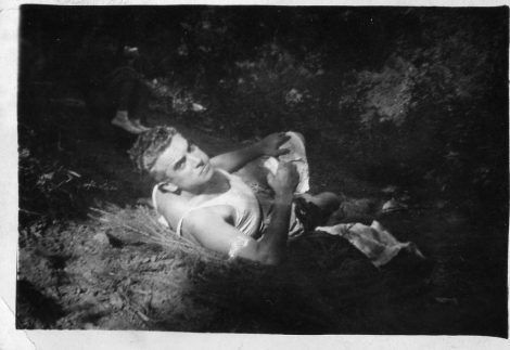 Joan Draper. Foto familiar. Sant Feliu de Guixols [195-]